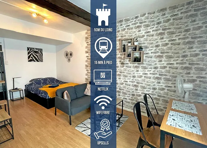 Cosy Studio - 50M Du Loing - Hyper-Centre